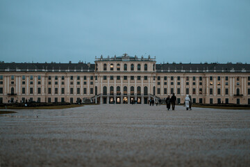 Naklejka premium Historical palace in Vienna 