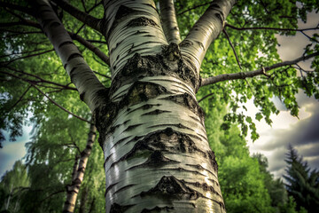 Fototapeta premium tree in the woods