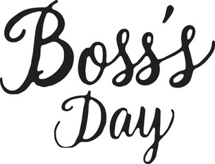 Fototapeta premium Boss’s Day – World’s Best Boss 