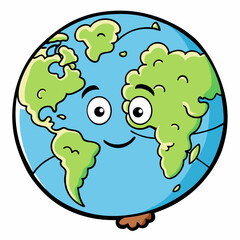 planet earth in the sky