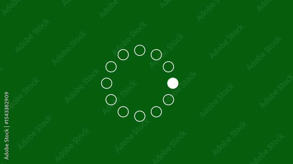 Fototapete abstract circle progress loading bar animation with dynamic design, rounding loading circle icon ani