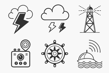 cloud computing icons