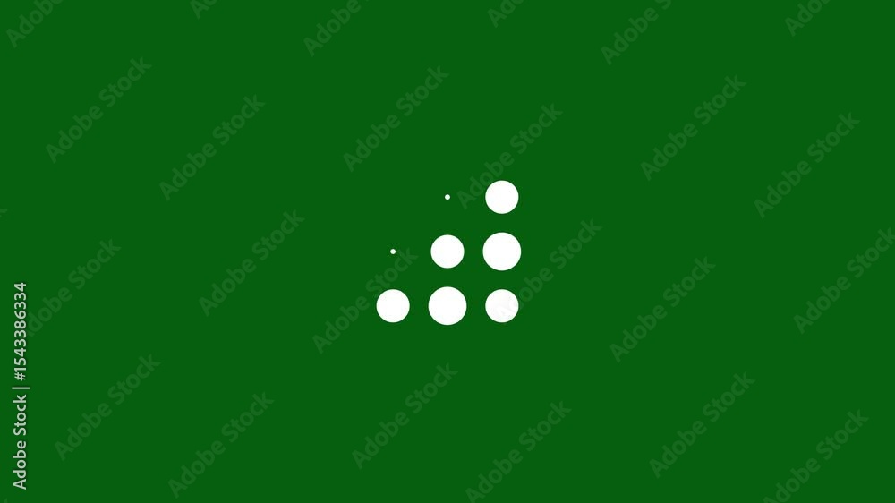 Fototapete abstract circle progress loading bar animation with dynamic design, rounding loading circle icon ani