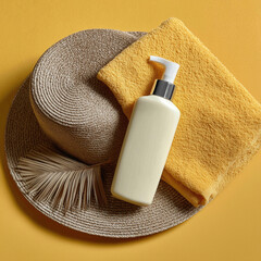 set of cosmetic accessories