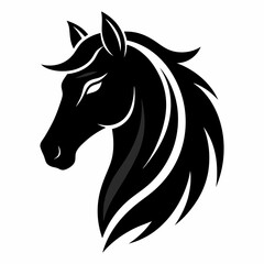 horse head silhouette