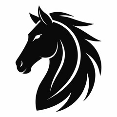 horse head silhouette