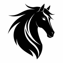 horse head silhouette