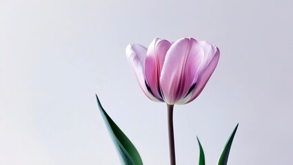 pink tulip flower