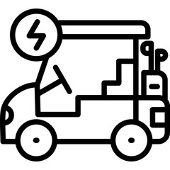 Golf Cart Icon