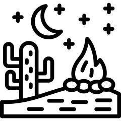 Campfire Icon