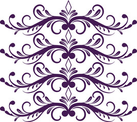 Beautiful flower art and mandala vector design