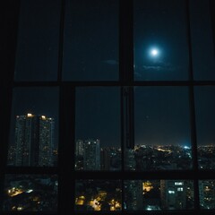 Imagine the story behind a single light in a high-rise window still glowing past midnight