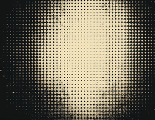 grunge halftone retro vintage dots backdrop &ndash; light-to-black gradient for modern urban business designs