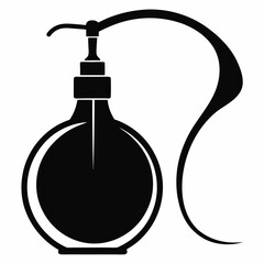 set of cosmetic bottles