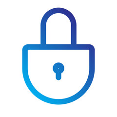 Closed padlock icon representing security or locked content.