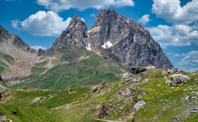 Pic du midi d'Ossau, french Pyrenees mountains