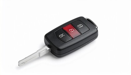 car key isolated on white background