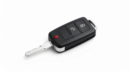 car key isolated on white background