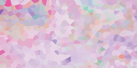 Pastel colored mosaic texture illustrating a soft and serene aesthetic perfect for various design applications and backgrounds