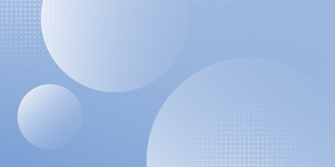 Modern blue background with circle elements. Digital technology concept. Vector illustration.