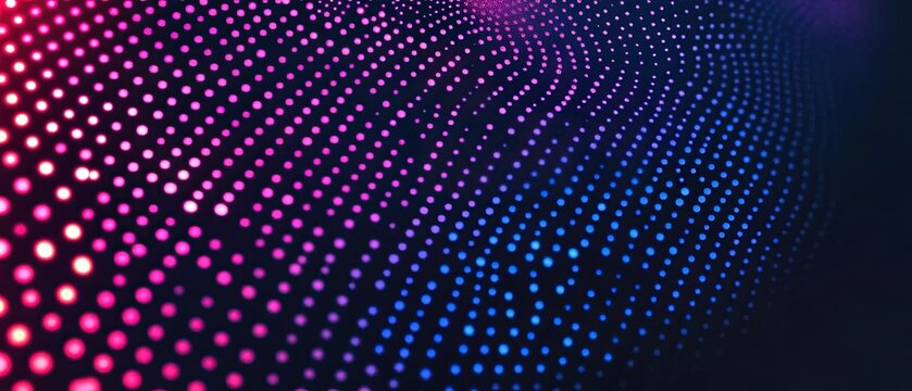 grunge halftone retro dots backdrop – light-to-black gradient with glitch effect for edgy urban designs