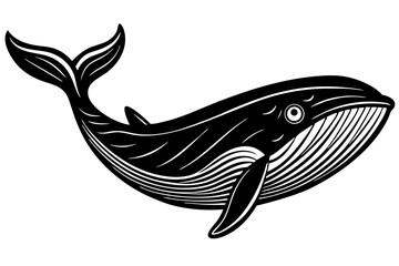 Silhouette Vector Art Illustration of