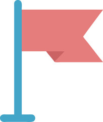 Ticket vector icon on white or transparent background