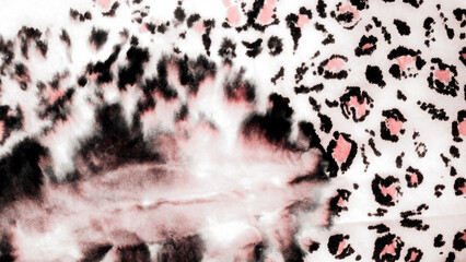 Delicate Textured Animal Pattern. Vintage