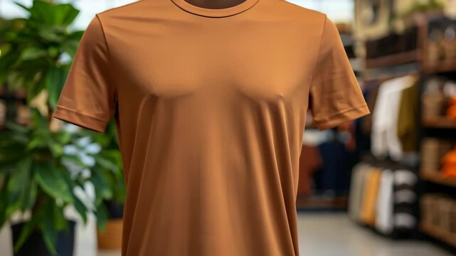 colorful t shirts on hangers