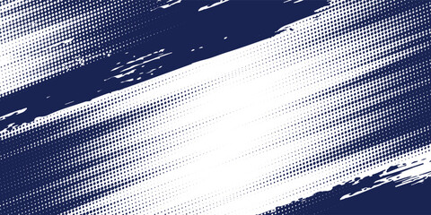 Abstract halftone wave dots background. Futuristic twisted grunge pattern, dots, circles. Vector modern optical pop art texture. modern vector