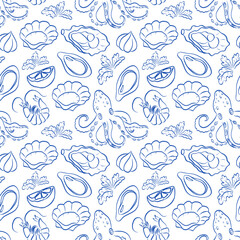 Seashell Pattern Design Perfect for All of Your Coastal Themed Projects and Ideas