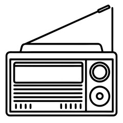 Radiology Equipment Line Art