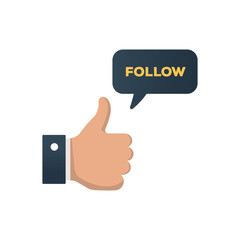 call to action of like sign and symbol