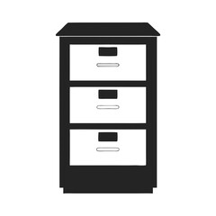 file cabinet with folders