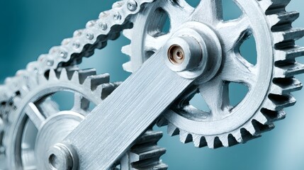 Gears and Chain Mechanism