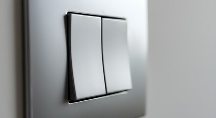Modern Double Light Switch Sleek, Stylish, and Functional Home Electrical Upgrade