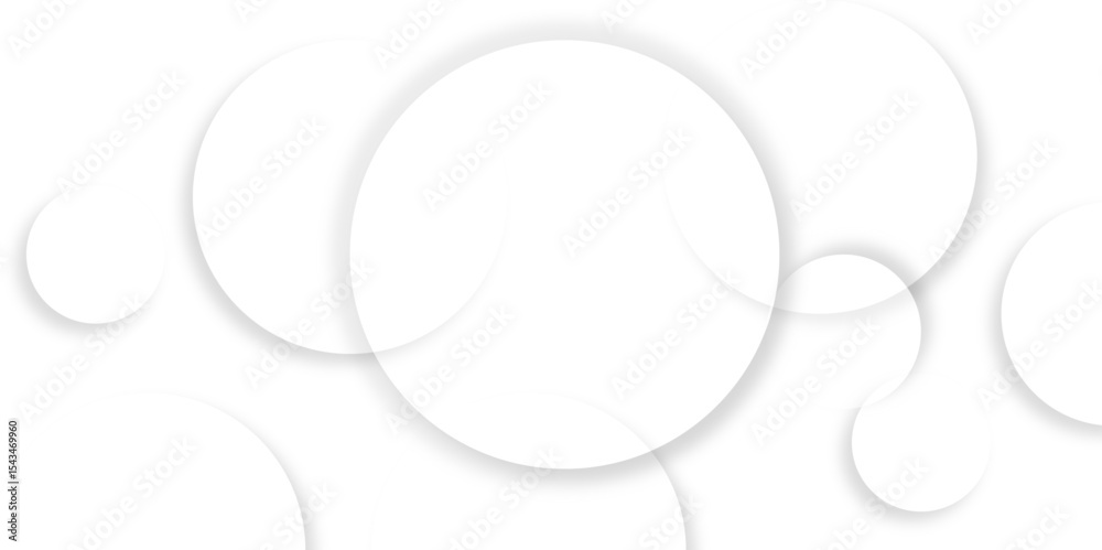 Poster modern abstract white background with transparent layers triangle shape with shadow. white color tec