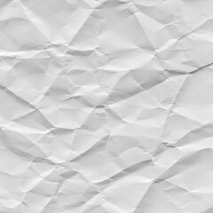 White Crumpled Paper,Crumpled Gray Paper Background,Texture of paper with kinks and dents, old and dilapidated.