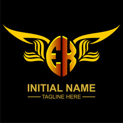 EK Golden Wing Emblem Logo