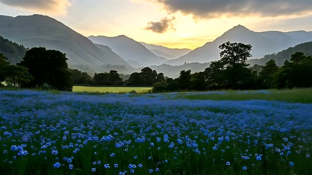 Tranquil Mountain Landscape