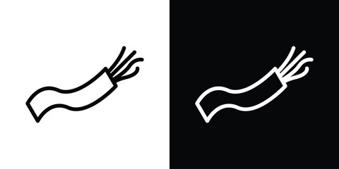 Brainstorm icon filled flat sign concept for web design.