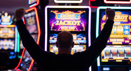 Excited Player Wins Jackpot