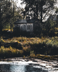 Abandoned Wooden Cabin Hidden in Finnish Wilderness