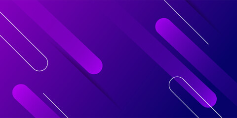 Purple abstract geometric background. Dynamic shapes composition. Vector illustration