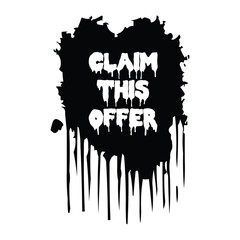 call to action of vector grunge background