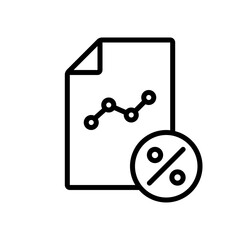 percentage statistic icon