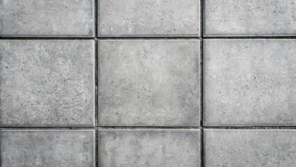 High-resolution image of a seamless pattern of gray square paving stones, ideal for background textures and design projects.