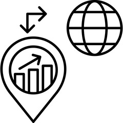 Geo Analytics Icon
