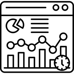 Time Series Analysis Icon