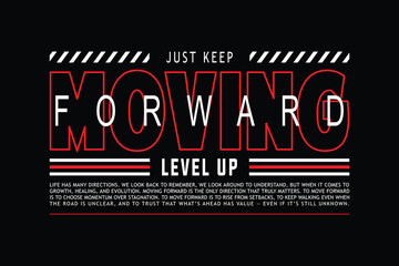 Obraz premium T-shirt Apparel Design Urban Motivational Streetwear Style